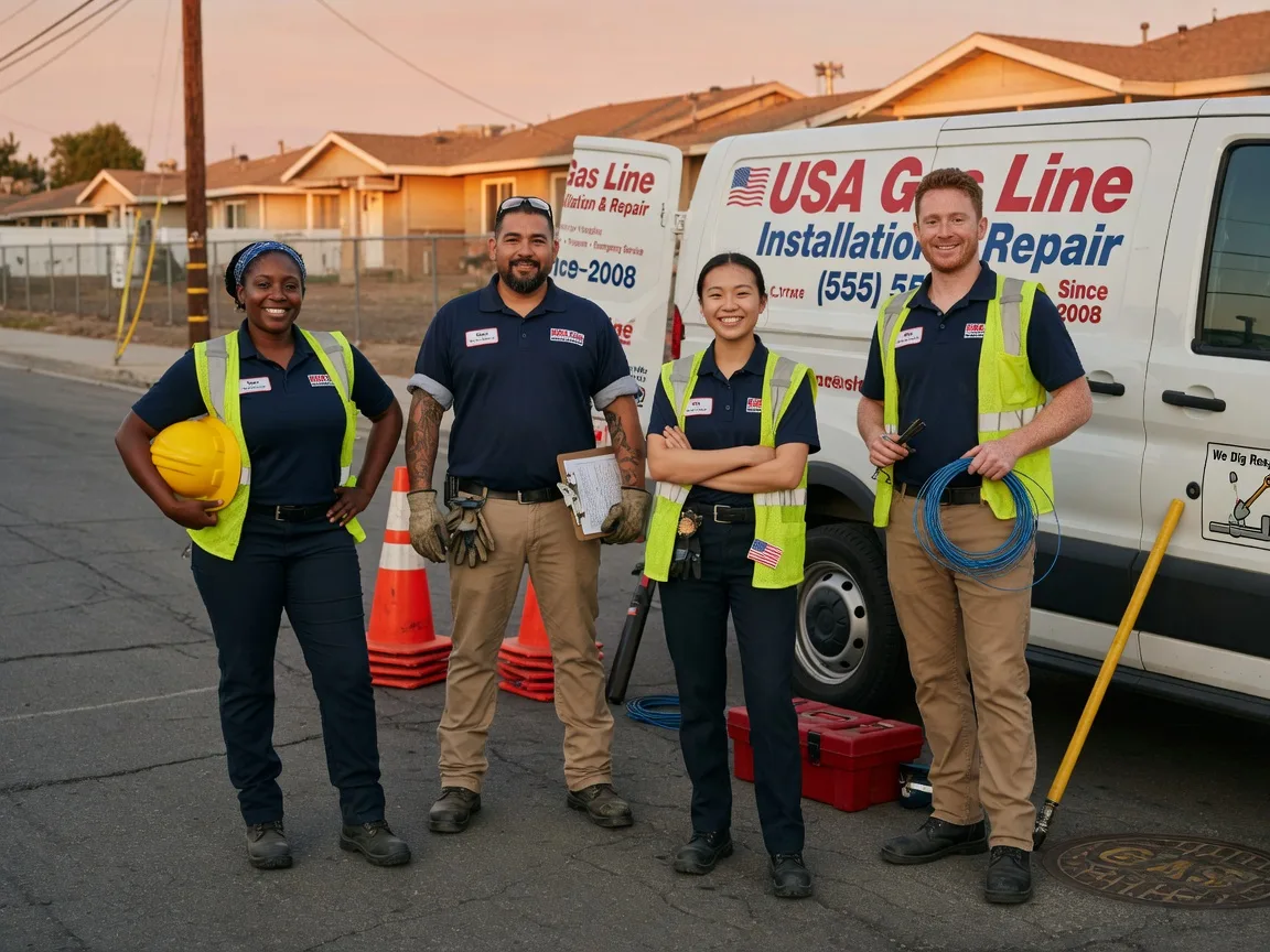 Gas Line Installation company in Castor, LA